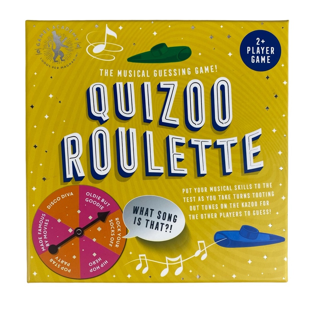 Quizoo Roulette Game Ages 10+ NEW
